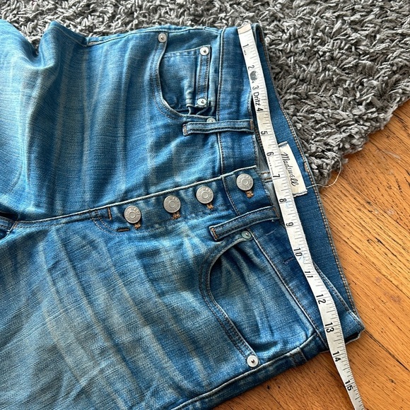 Madewell Cali Demi Boot Jeans Blue Size 25 - Picture 9 of 12